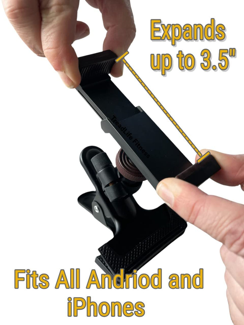 TreadLife Fitness Rowing Machine Phone Holder - Compatible with Concept 2 (All Models) - BeesActive Australia