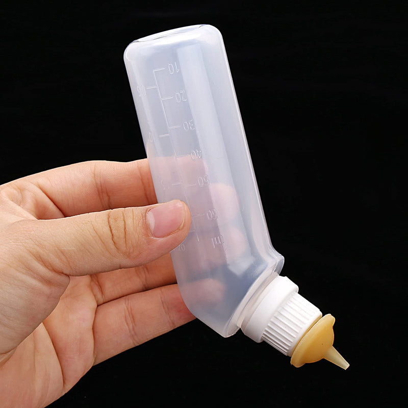 Gufastoe Feeding Bottle Syringe Nipple Kit,with Collar ,Droper and Pet Pill Dispenser for Puppies, Kitten and Other Animals, - BeesActive Australia