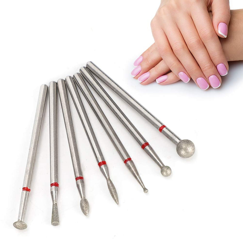 【𝐒𝐩𝐫𝐢𝐧𝐠 𝐒𝐚𝐥𝐞 𝐆𝐢𝐟𝐭】Stable Performance Nail Drill Bits, No Dust Pollution Nail Art Drill Bit, Perfect Grinding Beauty Salon for Home(NO.05) NO.05 - BeesActive Australia