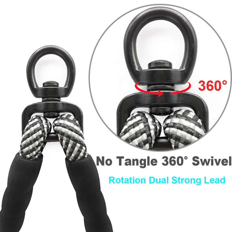 Mycicy 15FT Long Rope Leash+Double Dog Leash Coupler - BeesActive Australia
