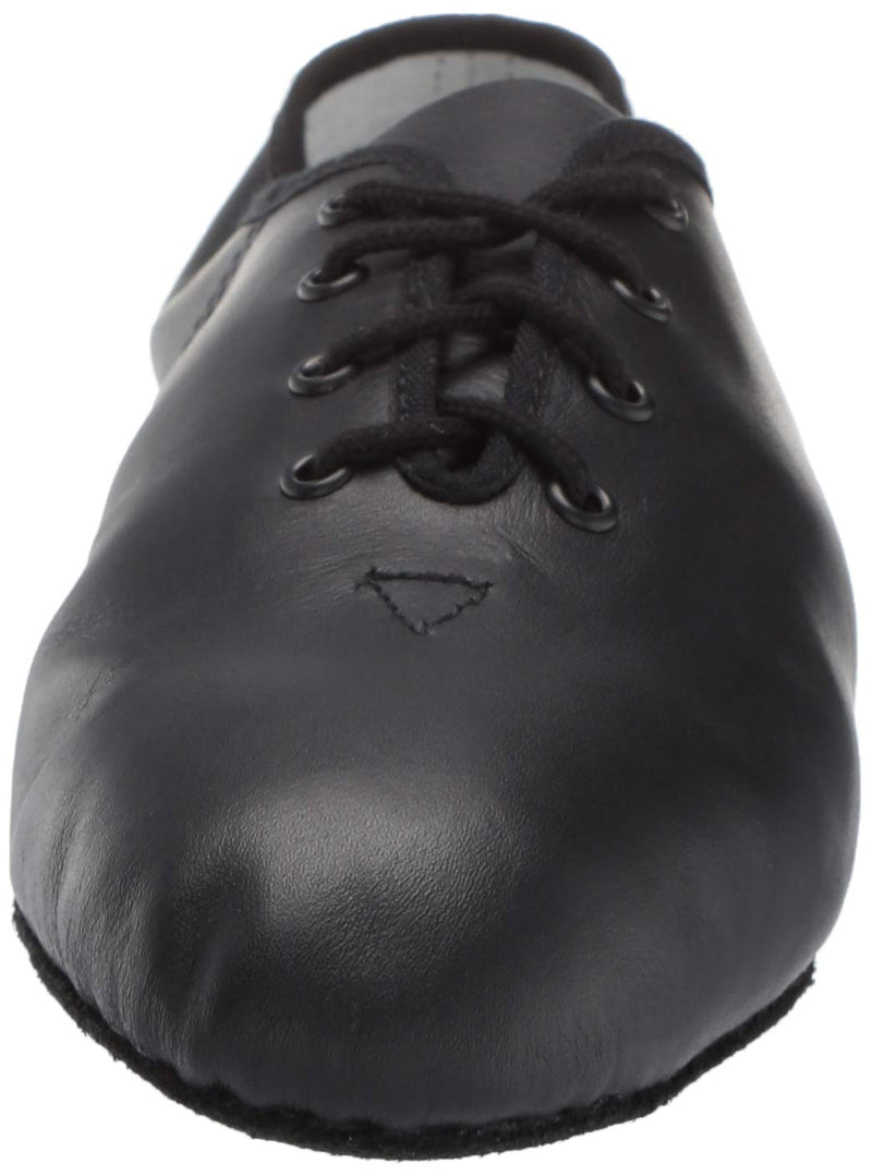 [AUSTRALIA] - Bloch Dance Women's Jazzflex Suede Split Sole Leather Jazz Shoe 4 Black 