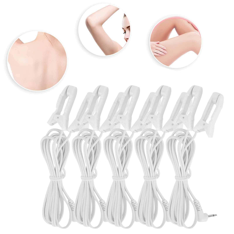 2.5mm Electrode Wire, TENS Massage Machine Electrode Wire Massage Machine Electrode Wire, Slimming Massager for Digital Therapy Machine - BeesActive Australia