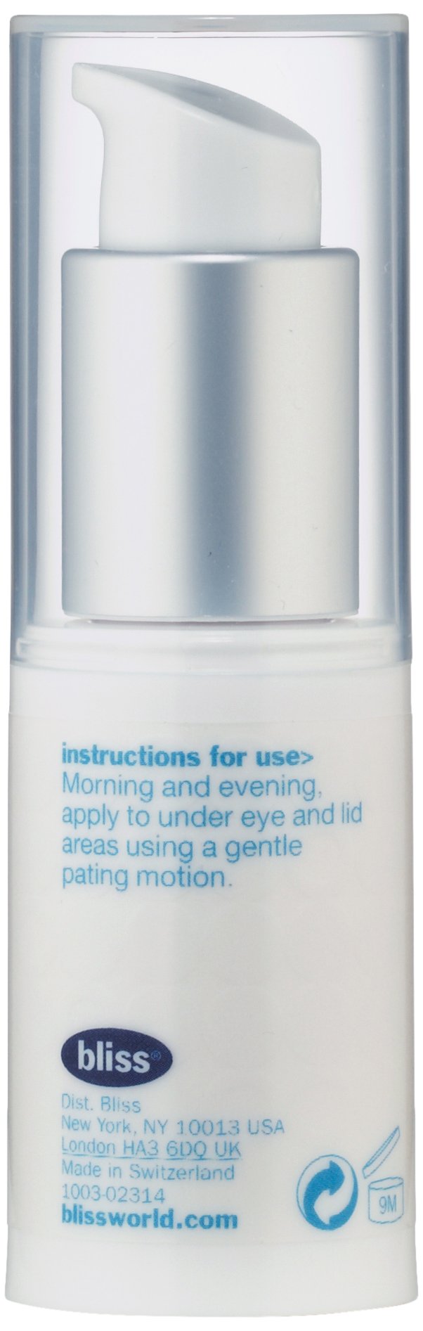 bliss Triple Oxygen Instant Energizing Eye Gel, 0.5 fl. oz. - BeesActive Australia