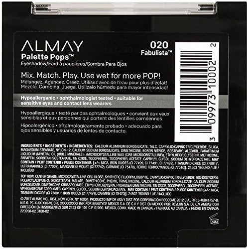 Almay Palette Pops, Fabulista, 0.16 oz, eyeshadow palette - BeesActive Australia
