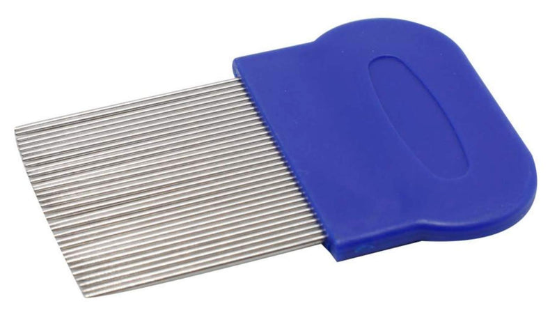 Head Lice Comb Fine Tooth Metal Detection Remove Hair Nit Eggs Magnifier Set 2pcs - BeesActive Australia