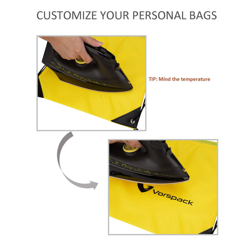 Vorspack Drawstring Backapcks Bulk String Bags Customized Bags for Party Gym Sport Trip 10 Colors 10 PCS - BeesActive Australia