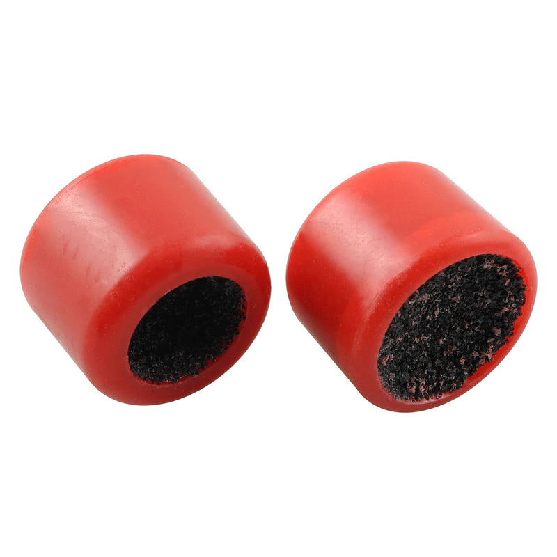 ZRM&E 5pcs Round Billiard Cue Tip Sander Billiards club head sander Billiard Roughens Cue Tip Snooker Accessories, Red - BeesActive Australia