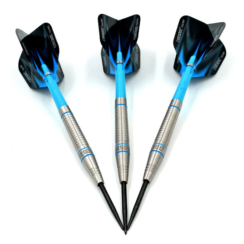 [AUSTRALIA] - CUESOUL Tungsten Steel Tip Dart Set 85% Tungsten 22/24/26 Grams-Glory Series 22g-N2207 