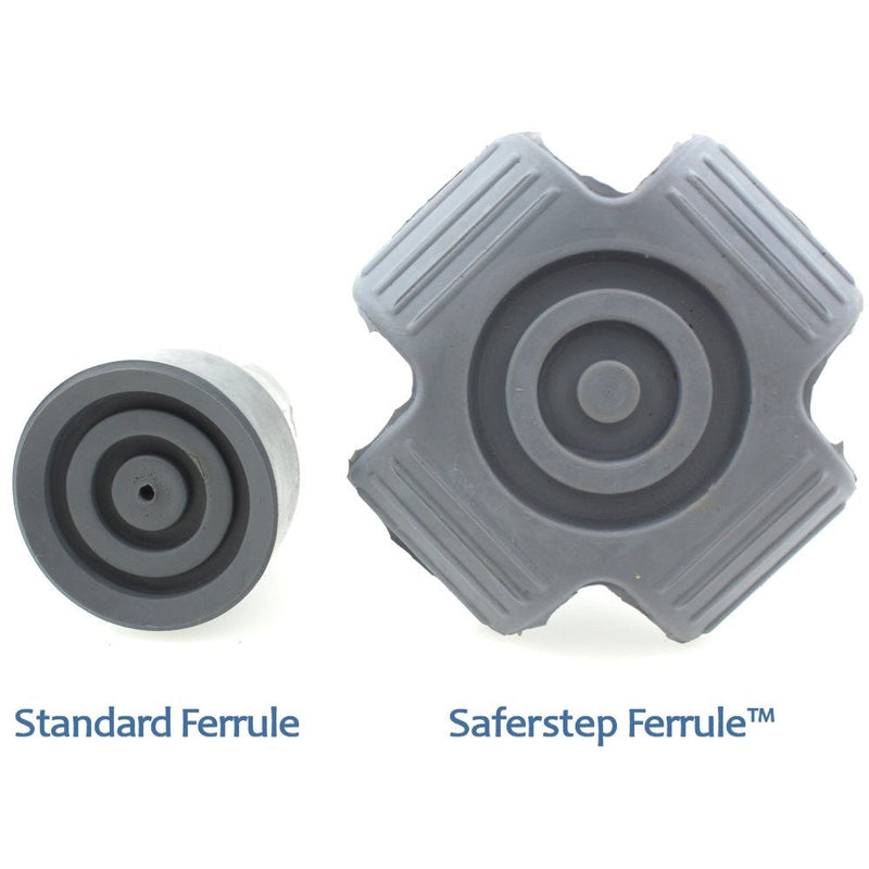 Lifeswonderful - Pair of 22mm 7/8" Large Rubber Crutch Tips Foot Ferrules for Greater Stability - BeesActive Australia