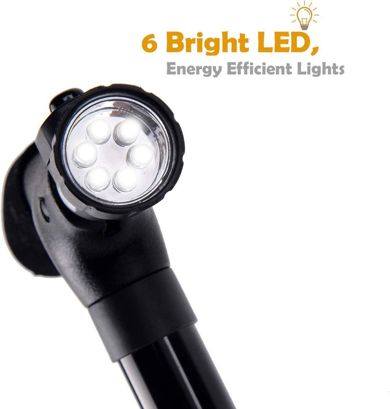 Walking Stick, Ohuhu LED Folding Walking Cane Walking Stick With Adjustable LED Lights Carrying Bag For Men/Women - BeesActive Australia