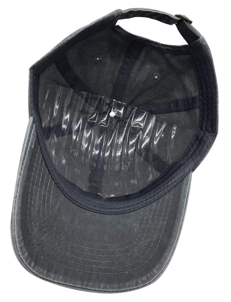 Kamaple Palm Tree Baseball Caps Summer Aloha Beaches Outdoor Adjustable Denim Dad Hat Palm Tree Sunset Grey One Size - BeesActive Australia