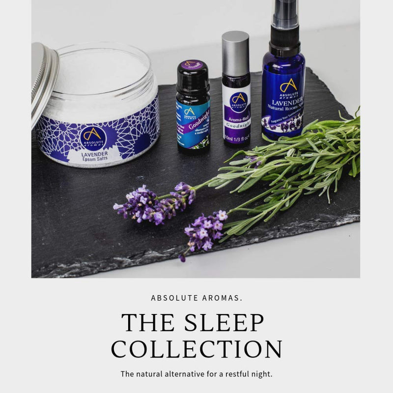 Absolute Aromas Goodnight Room Spray 30ml - Natural mist spray with Lavender, Vetiver, Chamomile, Geranium and Bergamot Essential Oils - BeesActive Australia