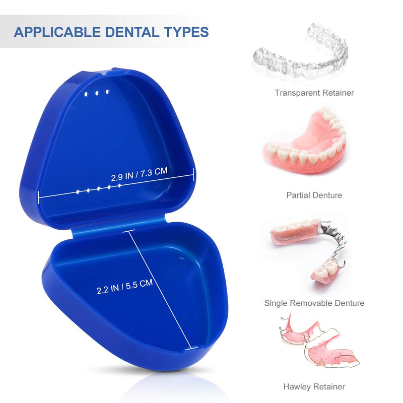 Retainer case Denture Retainer box Orthodontic cases Retainer storage Orthodontic box Invalign case Invisible line box - BeesActive Australia