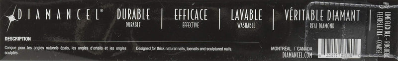 DIAMANCEL - #3 FLEXIBLE FILE COARSE - Designed For Thick Nails, As Well As Toenails - BeesActive Australia