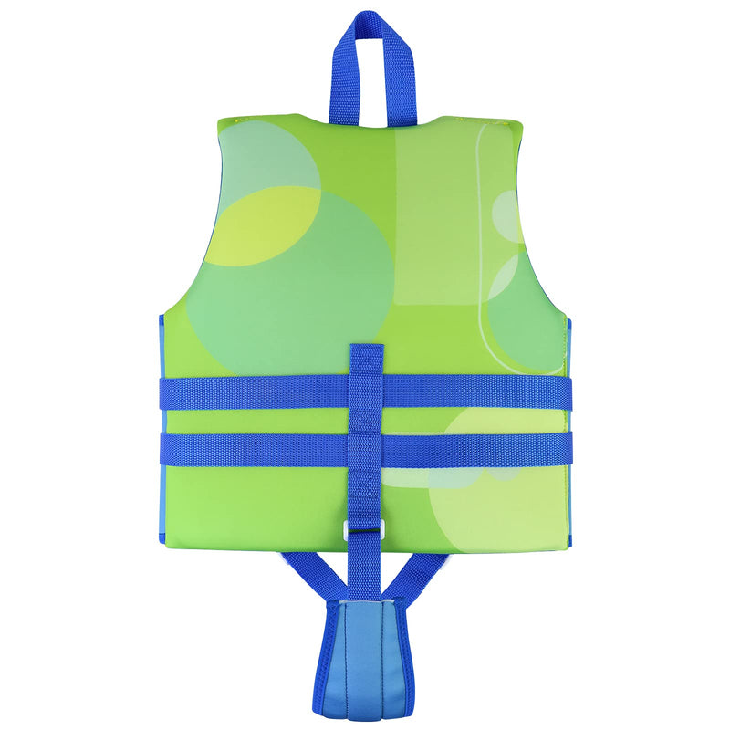 Wenlia Kids Swim Vest, Childrens Swimming Float Jacket Neoprene Swimsuit, Girls Boys Float Vest Buoyancy Swimwear for Learn to Swim/3-8Years/29-57KG Blue-Green Small - BeesActive Australia