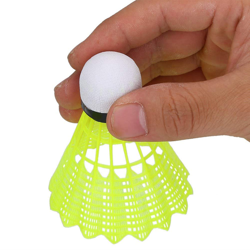 VGEBY 6-pcs Little-Broad Shuttlecocks Badminton Shuttlecocks Durability Goose Feather for Badminton Training - BeesActive Australia