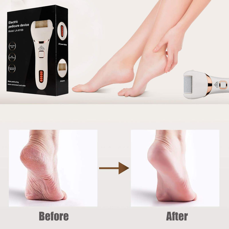 MashhGear Electric foot file callus remover foot scrubber and pedicure kit foot spa waterproof - BeesActive Australia