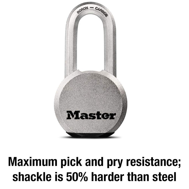 Master Lock M930XKADLH Magnum Heavy Duty Solid Steel Padlock with Key 14/32&quot; x 2&quot; x 15/16 - BeesActive Australia