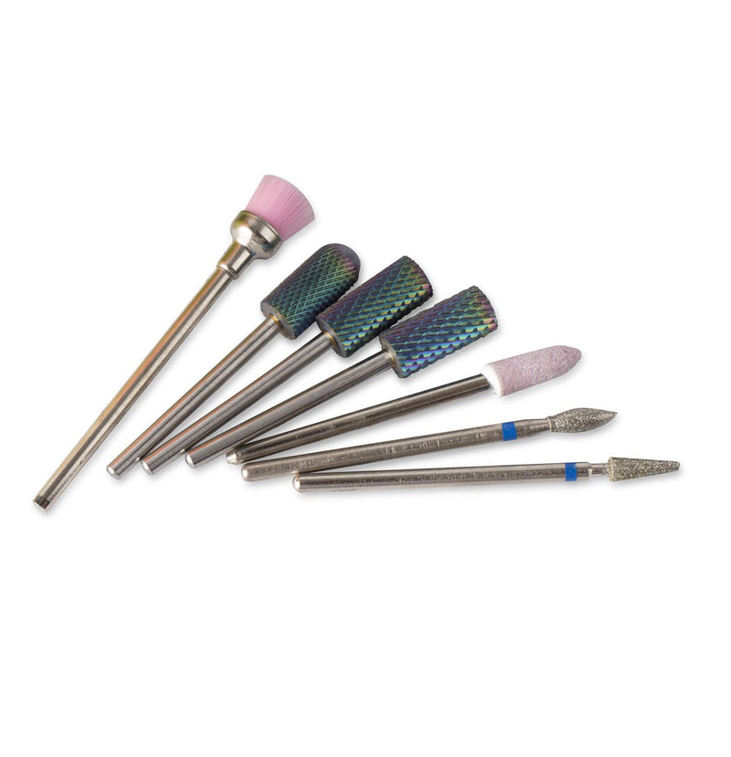 Zoostliss Nail Drill Bits Set 3/32 inch for Acrylic Gel Nails Cuticle Manicure Pedicure - BeesActive Australia