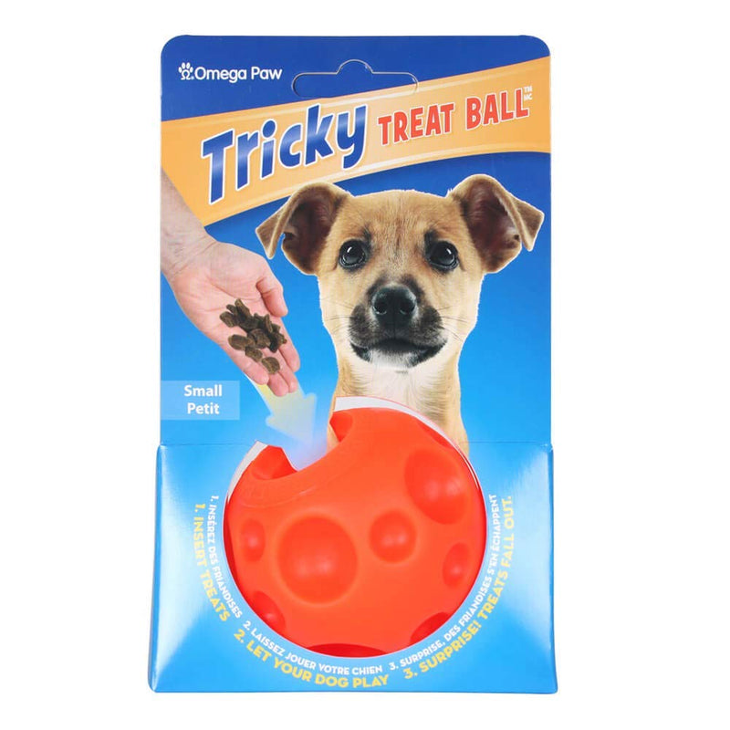 Omega Paw Tricky Treat Ball, Small - BeesActive Australia
