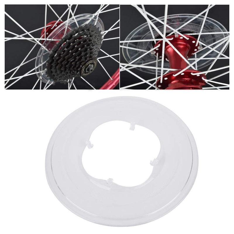 Vbestlife Shimano Spoke Protector, Mountain Bike Bicycle Flywheel Guard Bike Wheel Spoke Protector Disc Brake Cassette Hubs Protection Cover Part - BeesActive Australia