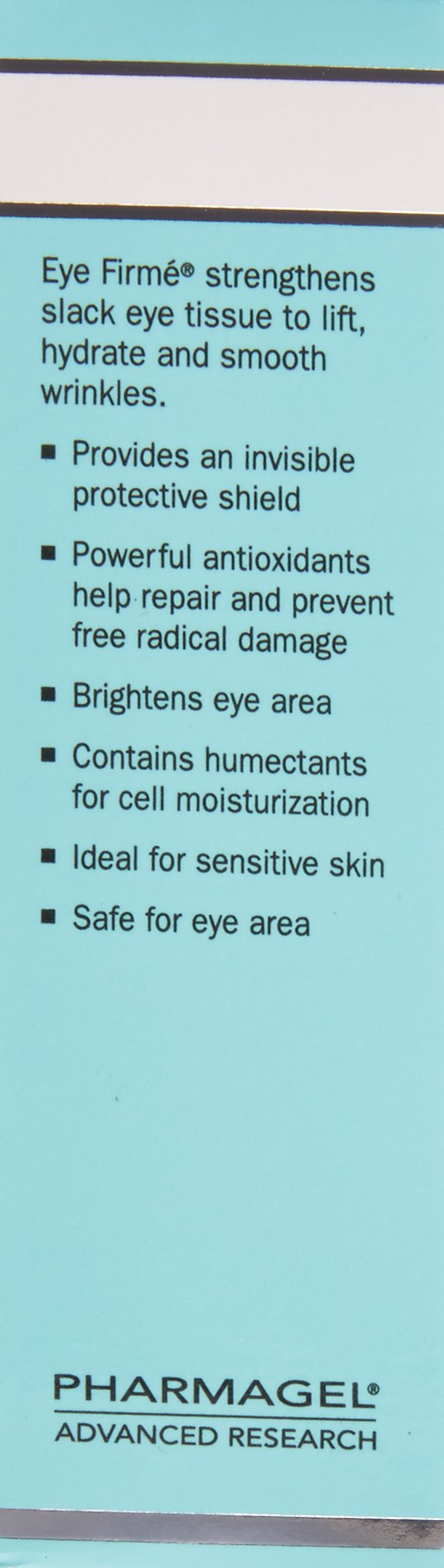 Pharmagel Eye Firme | Eye Gel for Natural Firming, Puffiness, and Wrinkles | Dark Circles Under Eye Treatment | Under Eye Bags Treatment - 1 fl oz - BeesActive Australia