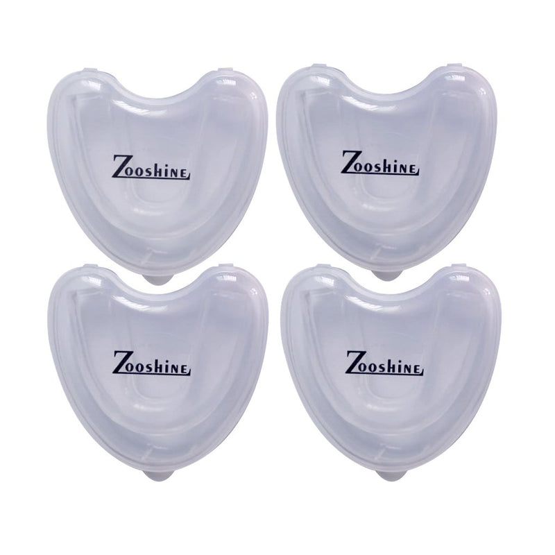 [AUSTRALIA] - Zooshine 4 Sets Moldable Mouth Guards Box Package for Basketball,Boxing,Taekwondo,Football,Kickboxing - BPA Free Medical Silicone Material Chroma 