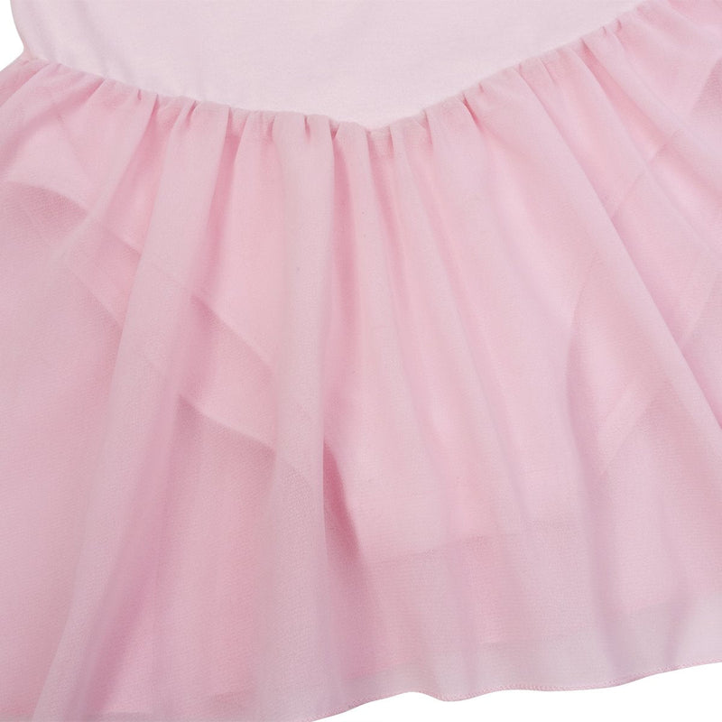 CHICTRY Girls Kids Basics Long Sleeve Ballet Dance Dresses Gymnastics Tutu Leotard Skirt 10-12 Pink - BeesActive Australia