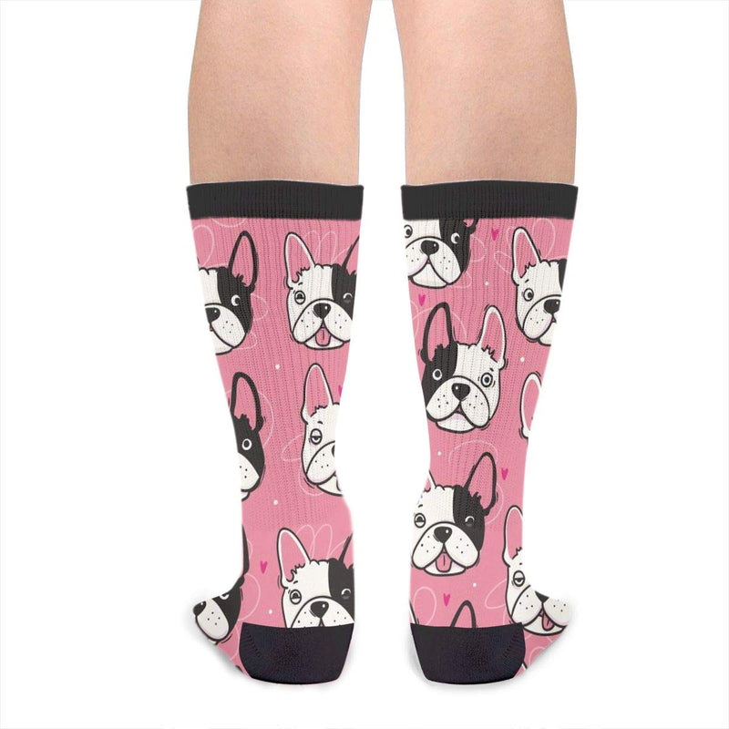 Men's Women's Crew Socks Funny Crazy Novelty Socks Gift Black and White - BeesActive Australia