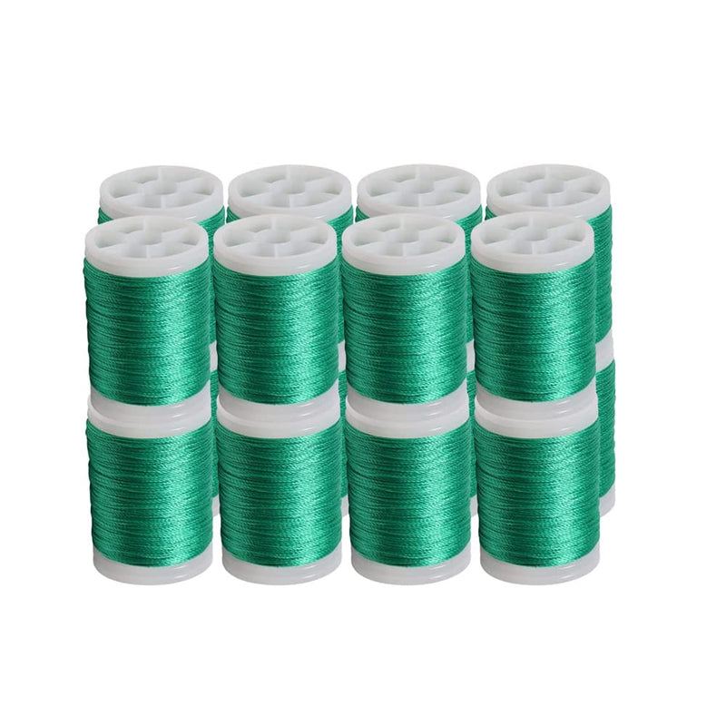 - QI HUO JU - Archery Bow String Serving Thread Bowstring Serving Material 131 Yard/120cm Serving String Material for Compound Bow Peep Sight Nock Hunting Shooting Accessories Green - BeesActive Australia