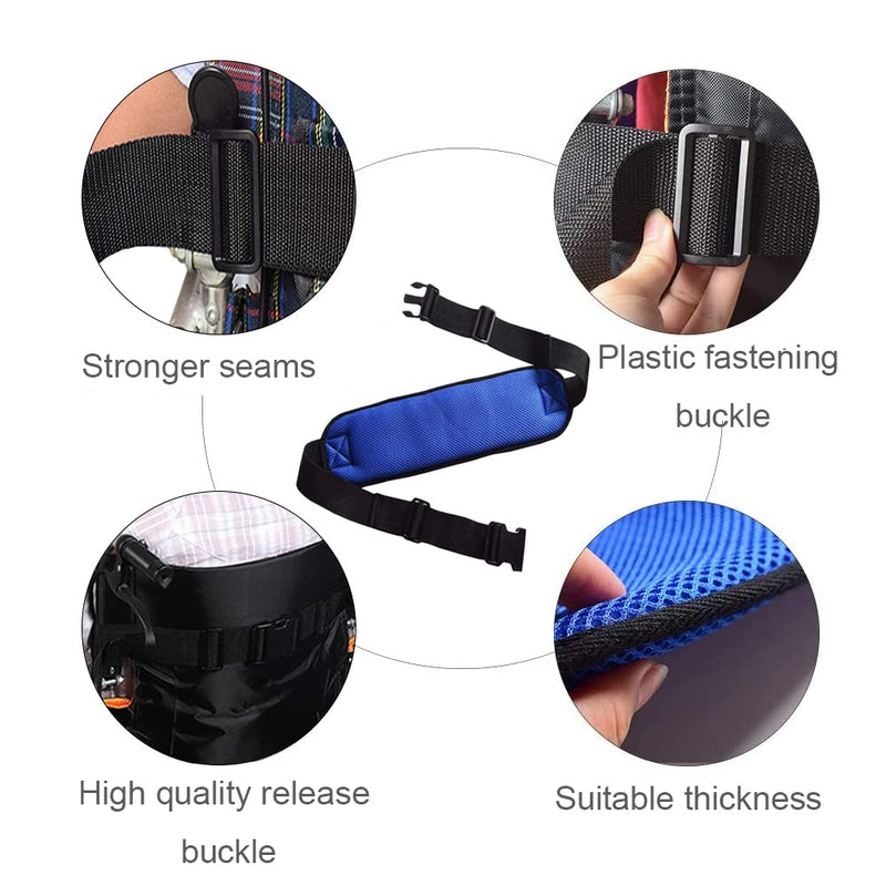 Adjustable Lap Strap Non-Slip Chair Restraint Belt Wheelchair Accessories for Elderly Children Patients - BeesActive Australia
