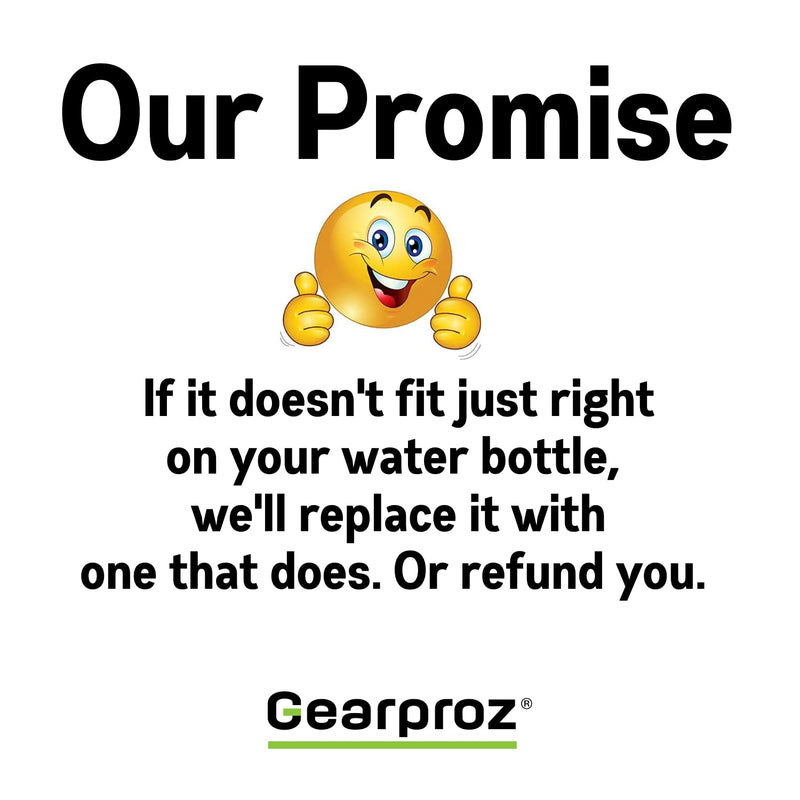 Gearproz Handle Compatible with Nalgene 32 oz, 48 oz Wide Mouth Bottles BLACK - BeesActive Australia