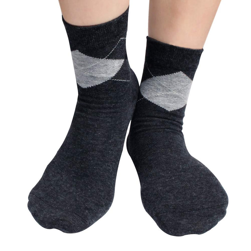 Spa Socks - Gel Heel Sleeves for Dry Cracked Feet – Silicone Moisturizing Socks (1 Pair, Normal Style - Dark Gray) 1 Pair - BeesActive Australia