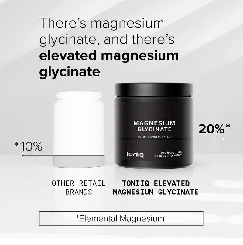 3000mg High Strength Magnesium Glycinate Supplements - 20% Purified to Contain 600mg of Elemental Magnesium - Bioavailable & Chelated Magnesium Supplements for Women & Men - Magnesium Tablets Complex - BeesActive Australia