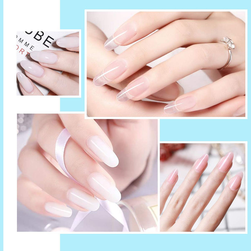 Professional Acrylic Nail Extension System Clear Acrylic Nail Powder, Acrylic Nail kit, Clear 4 Oz - BeesActive Australia