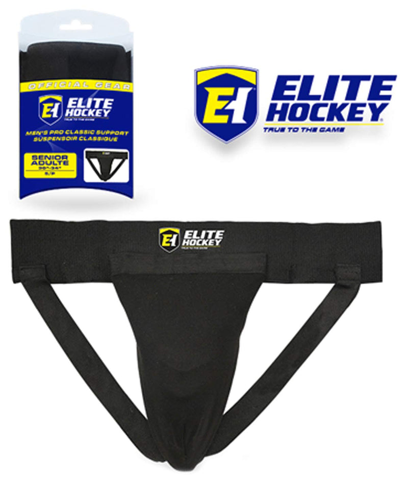 [AUSTRALIA] - Elite Hockey, Ice Hockey, Pro Men's Classic Support (Size Choice) Junior, Large/X-Large (26 inches to 30 inches) 