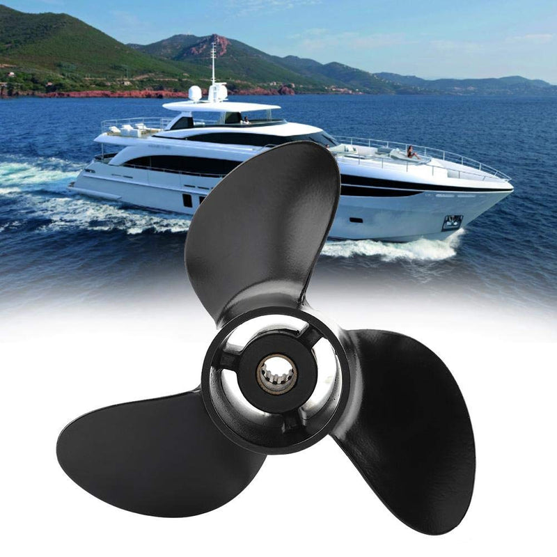 Aramox Propeller,Aluminum Alloy Propeller 7.8x8 for Tohatsu Nissan Mercury Outboard 4HP 5HP 6HP - BeesActive Australia