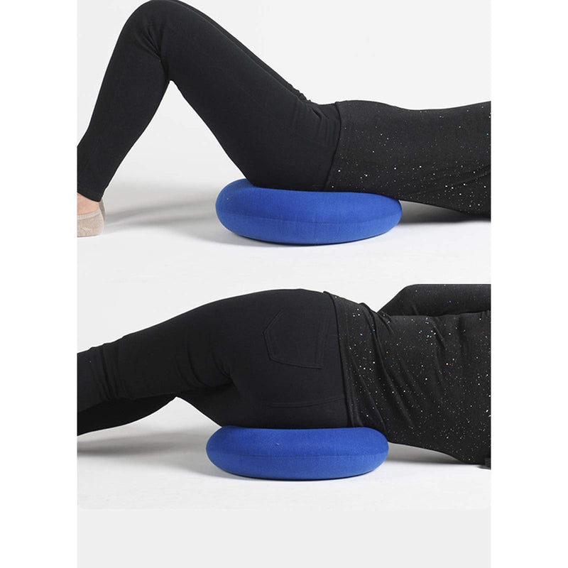 TUAKIMCE Donut Cushion Prostate Seat Doughnuts, Portable Donut Cushion for Pressure Relief, Pressure Cushion for Hemorrhoids, Prostate, Post Natal, Surgery, Pressure Sores- Air Pump Included (Blue) Blue - BeesActive Australia