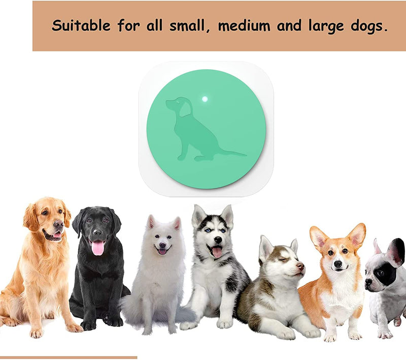 YisTech Dog Doorbell for Potty Training Wireless Doggie Door Bell with Warterproof Touch Button/Bells for Dogs to Ring to Go Outside 2 button - BeesActive Australia
