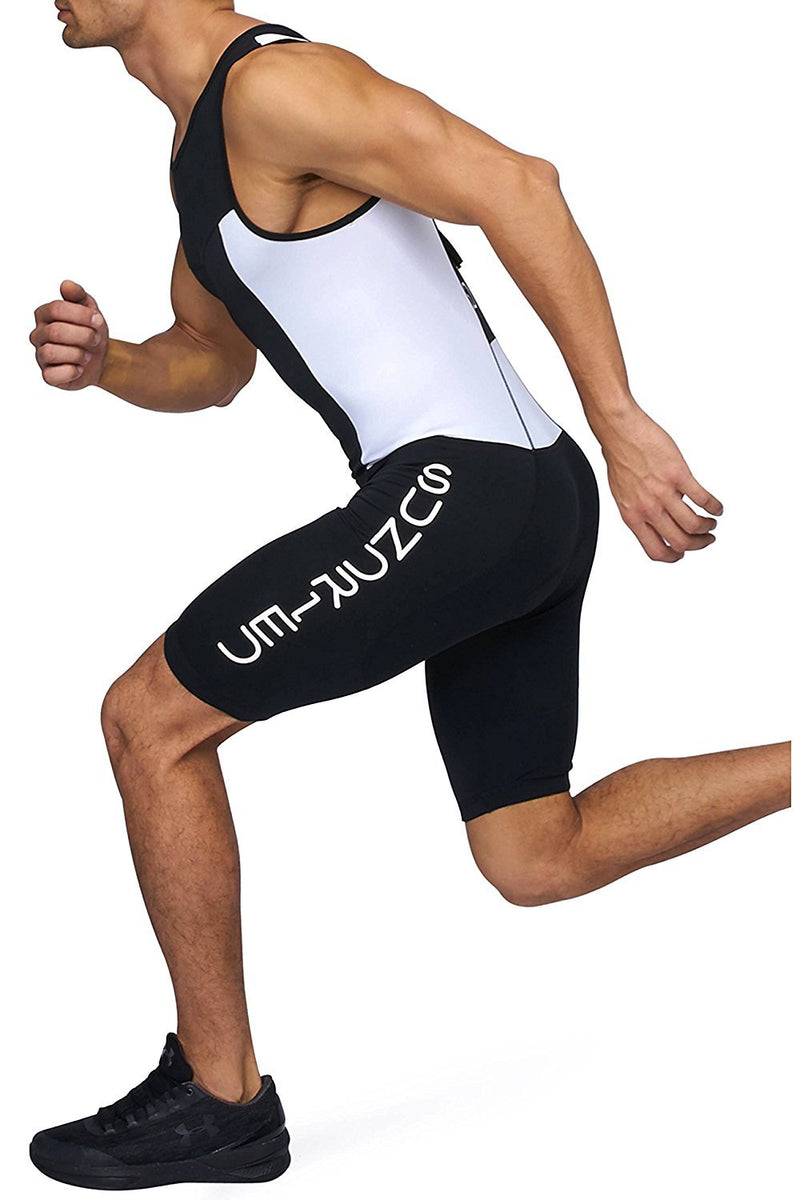 [AUSTRALIA] - Sundried Mens Premium Padded Triathlon Tri Suit Compression Duathlon Running Swimming Cycling Skin Suit Small 