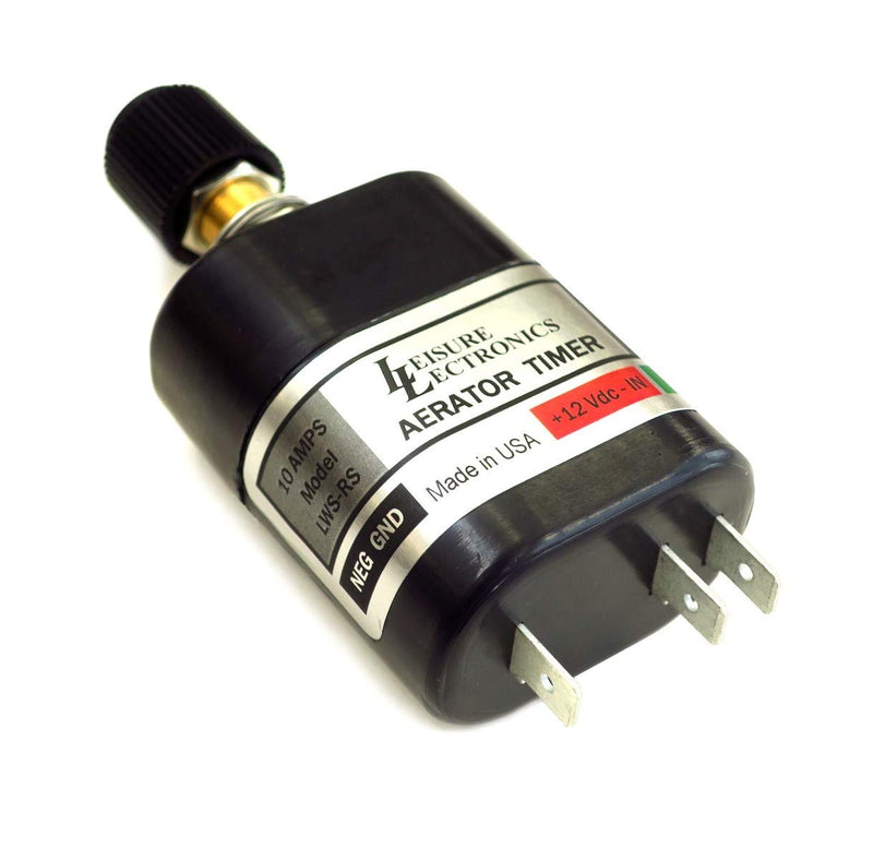 Leisure Lectronics Selectable Cycle Time Adjustable Livewell Timer Aerator Pump 12V Switch - BeesActive Australia