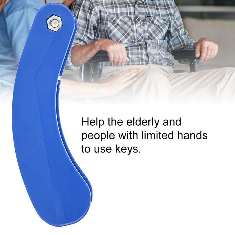 Key Turner Aid, Portable Key Assist, 2 Keys Lightweight for Door Opening Storing Keys Arthritis Elderly Disable - BeesActive Australia