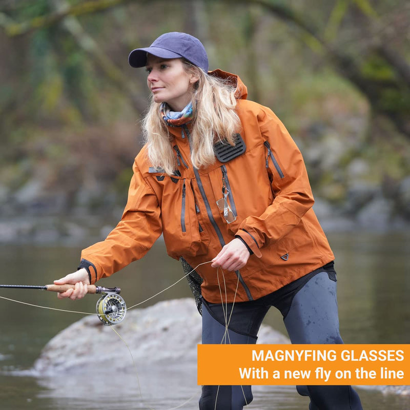 Hippo Outdoor | Clip on Nose Glasses – Fishing | Magnifying Glass to See to Thread The Fishing line | One Hand use (8290) - BeesActive Australia