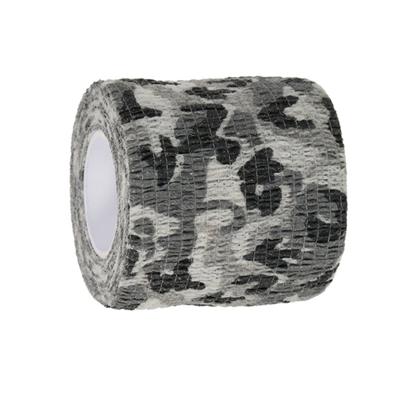 SEADESKY Uning Self-Adhesive Protective Camouflage Tape Wrap 5CM x 4.5M Tactical Camo Form Multi-Functional Non-Woven Fabric Stealth Tape Stretch Bandage for Outdoor Military Hunting Camouflage 6 - BeesActive Australia