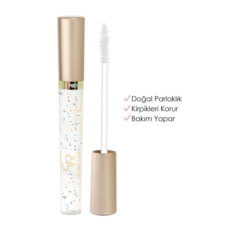 Golden Rose Perfect Lashes Multi-vitamin Transparent Mascara Clear - BeesActive Australia