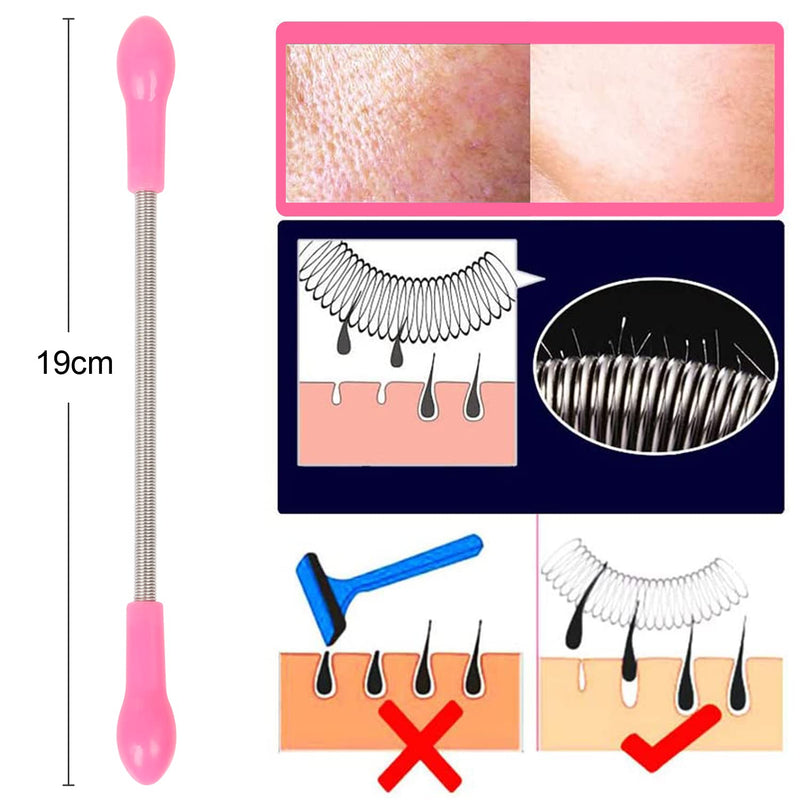 TRIXES Facial Hair Remover - Spring Epilator Tool for Quick Hair Removal - Effective Threading Alternative - BeesActive Australia