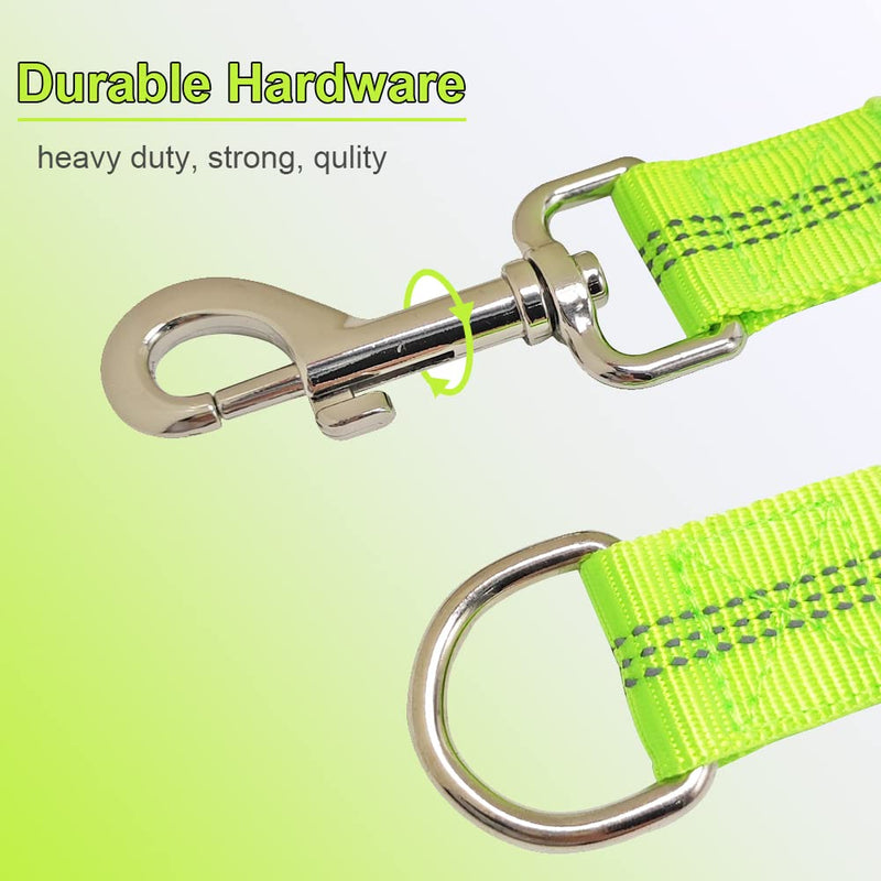 BTINESFUL 20FT Dog Tie-Out Rope + Bungee Dog Leash Extension (Green) - BeesActive Australia