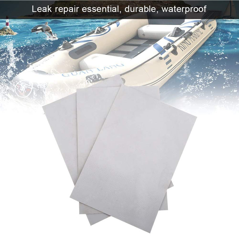 Vbestlife 6pcs PVC Air Mattress Patch, Inflatable Dinghy Patch Repair Patches Accessory for Inflatable Raft Boat Canoe Kayak £¨Only Patch£©(Grey) - BeesActive Australia
