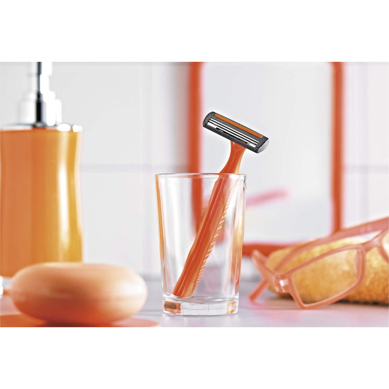 BIC 3 Sensitive, Men's Triple-Blade Sensitive Razors, Fixed Head for a Soft Shave, Pack of 12 Disposable Razors - BeesActive Australia