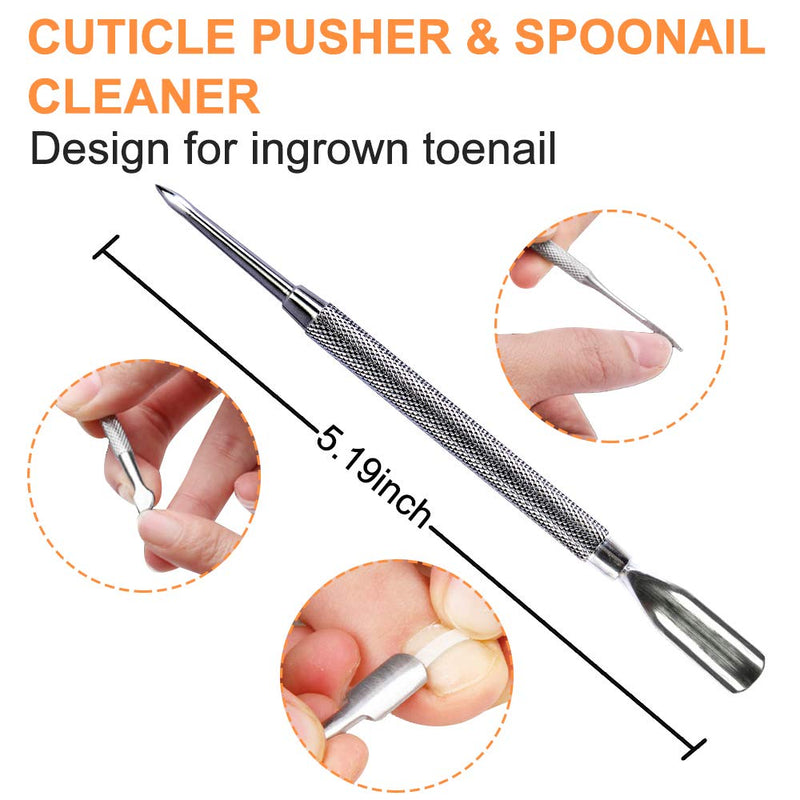 Kimihome Ingrown Toenail Treatment(7PCS), Professional Toenail Clippers, Ingrown Toenail Treatment Pedicure for Ingrown & Thick Nail, Stainless Steel Ingrown Toenail Tools - BeesActive Australia